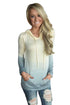 Sexy Flaxen Ombre Hoodie Sweatshirt